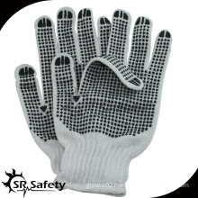 SRSAFETY PVC dotted cotton gloves Working Gloves